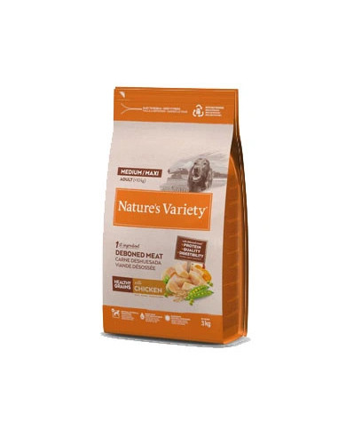 Nature's Variety Healthy Grain Adult Medium Maxi Pollo
