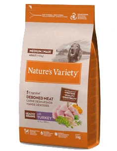 Nature's Variety Healthy Grain Adult Medium Maxi Pavo