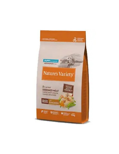 Nature's Variety No Grain Puppy Medium Maxi Salmón