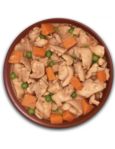 Estofado de pollo para perros Real Food Alpha Spirit