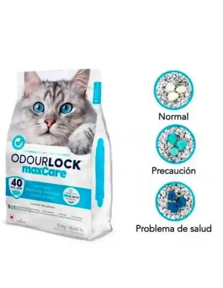 Arena con indicador de Salud Odourlock MaxCare