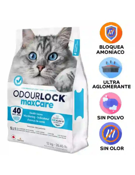Arena con indicador de Salud Odourlock MaxCare