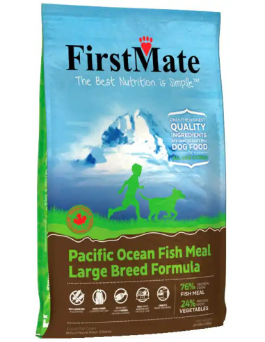 FirstMate Pacific Ocean Fish Meal Large Breed...