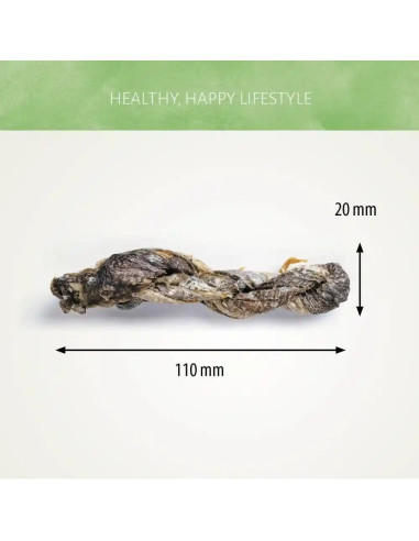 Palitos de piel de bacalao Rizado