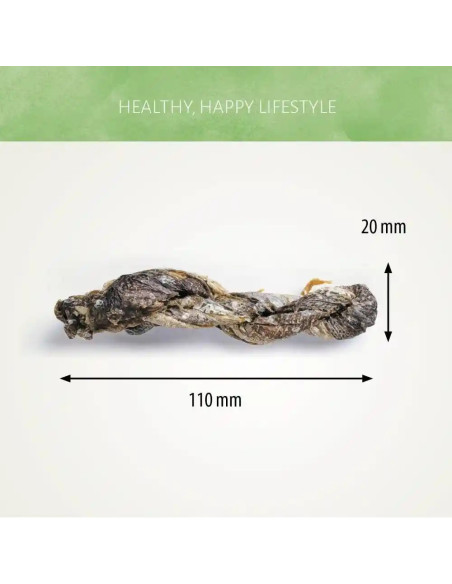 Palitos de piel de bacalao Rizado