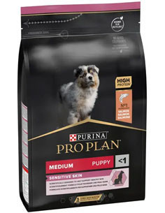 PRO PLAN Puppy Medium Sensitive Salmón