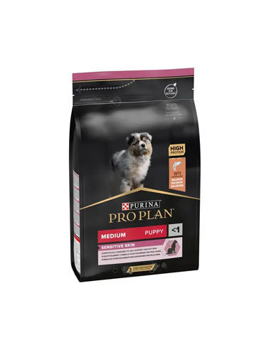 PRO PLAN Puppy Medium Sensitive Salmón
