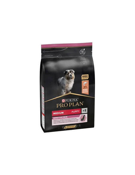 PRO PLAN Puppy Medium Sensitive Salmón