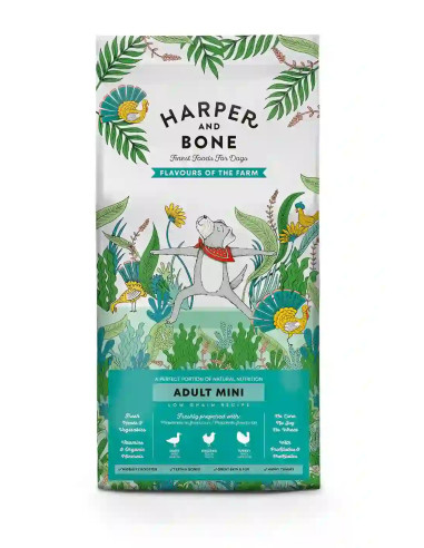 Harper and Bone Adult Mini Pollo Flavours Farm
