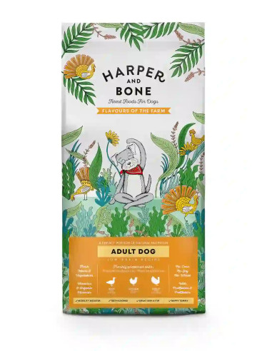 Harper and Bone Adult Dog Pollo Flavours Farm