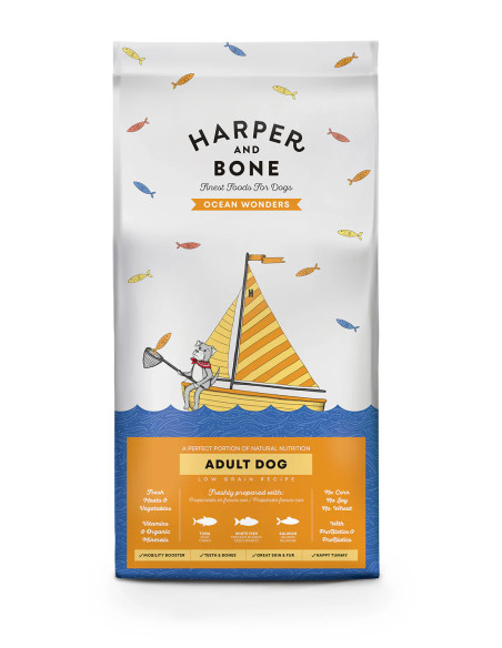 Harper and Bone Adult Medium/Large Low Grain Ocean Wonder