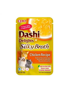 Churu Dashi Delights – Caldo Silky Broth de Pollo para Gatos