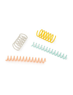 Muelle en espiral para gatos pack 4 unidades