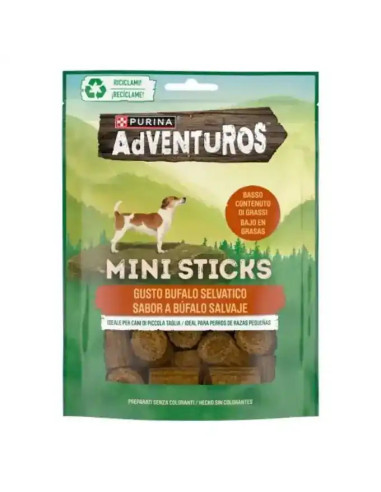 Purina Adventuros Mini Sticks Búfalo Salvaje