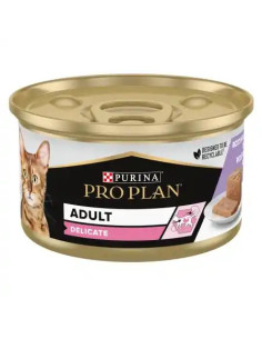 Purina Proplan Gato Adulto Delicate Mousse pavo