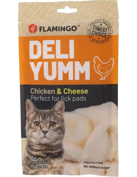 Deli Yumm Pollo y Queso– Snack Líquido 83% Carne