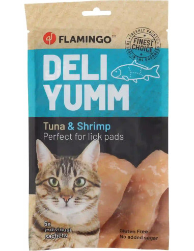Deli Yumm Atún y Gambas– Snack Líquido 83% pescado