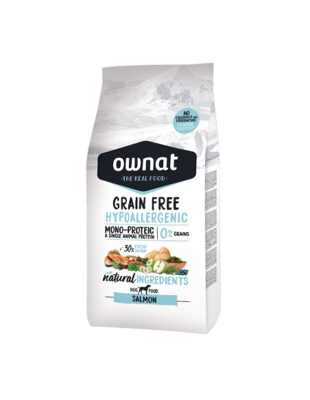 Ownat Grain Free Hypoallergenic Salmón
