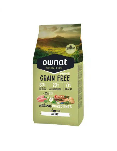 Ownat Prime Adult Pollo y Pavo Gato