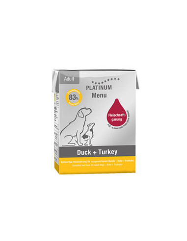 Platinum Tetra Menu Duck + Turkey