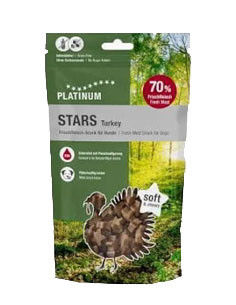 Platinum Snack Dog Stars Turkey