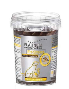 Platinum Dog Sticks Chicken + Rabbit