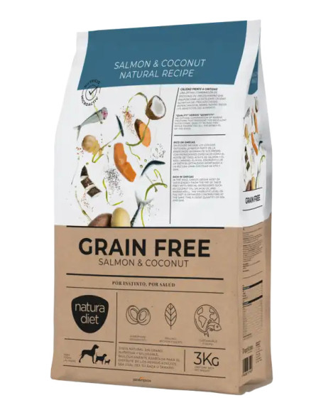 Natura Diet Grain Free Salmon & Coconut