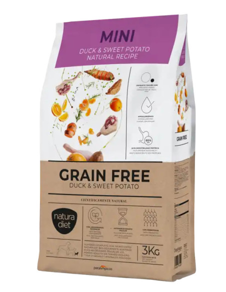 Natura Diet Grain Free Duck & Sweet Potato Mini