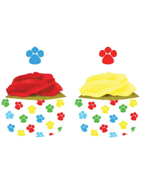 Cubre cupcakes perros