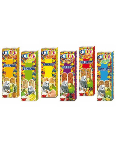 Barritas para periquito sabores surtidos