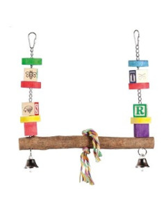 Columpio de Madera Loros 2