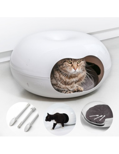 Cama Cueva Donnut con cojin